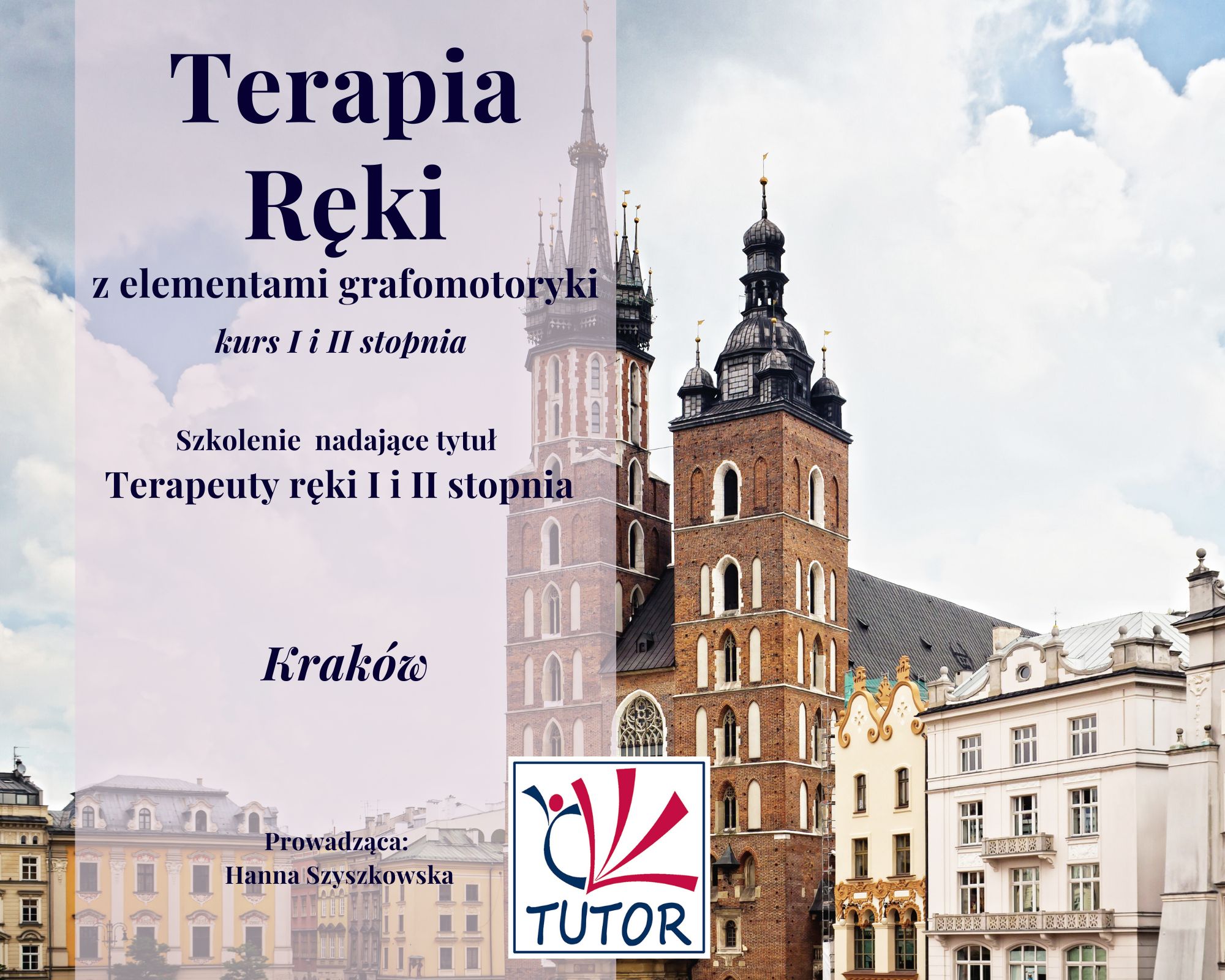 Terapia ręki z elementami grafomotoryki - Kraków, 14 listopada 2026 r.